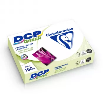 Clairefontaine DCP Green 160 g A4 kierrätyspaperi 250 arkkia