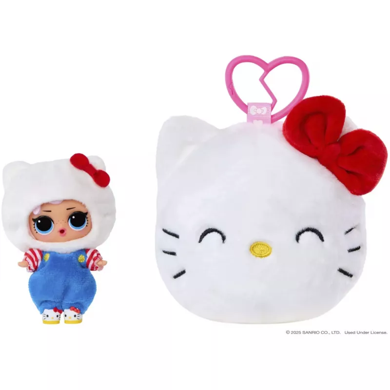 L.O.L. Surprise Loves Hello Kitty kaksipuolinen pehmolelu, valikoima