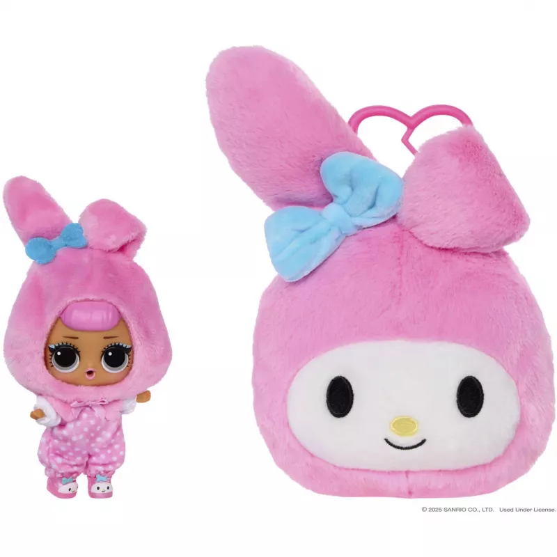 L.O.L. Surprise Loves Hello Kitty kaksipuolinen pehmolelu, valikoima