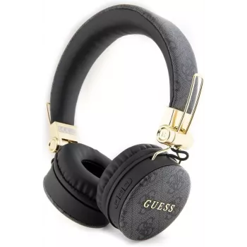 GUESS GUBH704GEMK over-ear Bluetooth-kuulokkeet, musta, 4G Metal Logo