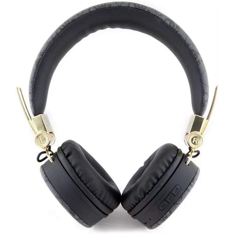 GUESS GUBH704GEMK over-ear Bluetooth-kuulokkeet, musta, 4G Metal Logo