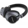 Karl Lagerfeld Saffiano Metal Logo langattomat Bluetooth on-ear-kuulokkeet musta