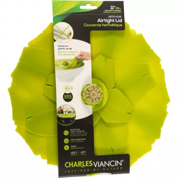 Charles Viancin Artichoke 28 cm silikonikansi vihreä