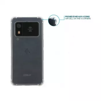 Mobilis R Series kirkas pehmeä kotelo Zebra EM45