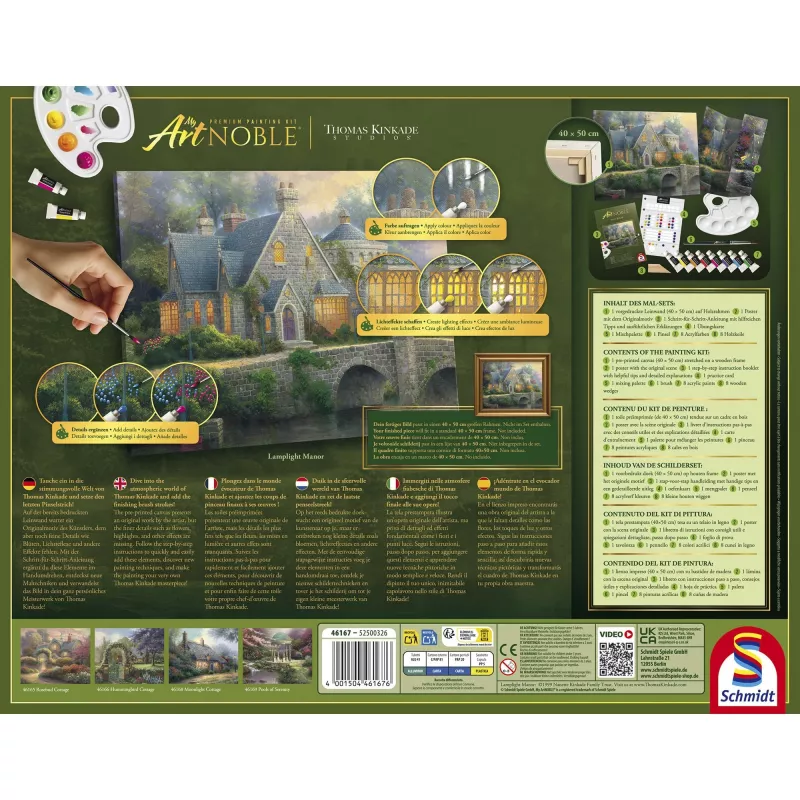 Schmidt My ArtNOBLE Thomas Kinkade - Lamplight Manor 1000 palan palapeli