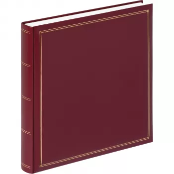 Walther Monza punainen 34x33 60 sivua kirjasidottu valokuva-albumi FA260R