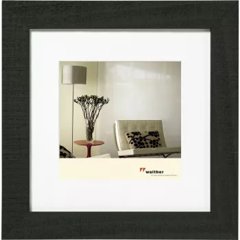 Walther Design Home valokuvakehys 30x30 cm, musta puu HO330B