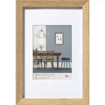 Walther Fiorito Light Oak 20x30 puinen valokuvakehys passepartoutilla EF030E