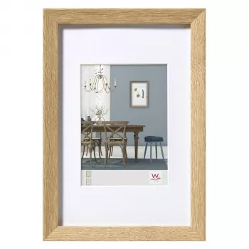 Walther Fiorito Light Oak 30x40 puinen valokuvakehys passepartoutilla EF040E