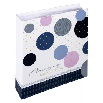 Walther ME-487-L Amazing Memories Blue valokuva-albumi 13x18 cm 200 kuvaa