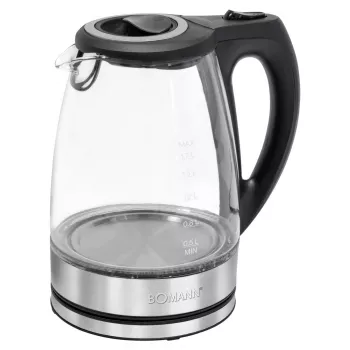 Bomann WKS 6032 G CB vedenkeitin 1,7 L läpinäkyvä 2200 W