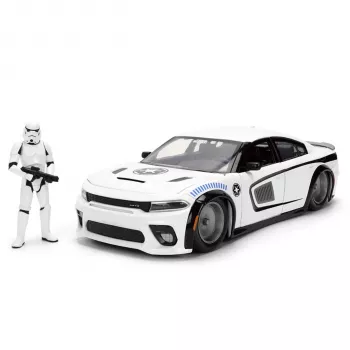 Jada Star Wars Stormtrooper Dodge Charger R/T 1:24 Die-Cast ajoneuvo