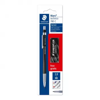 STAEDTLER Mars technico 780 C BKP6 lyijytäytekynä kuplapakkaus