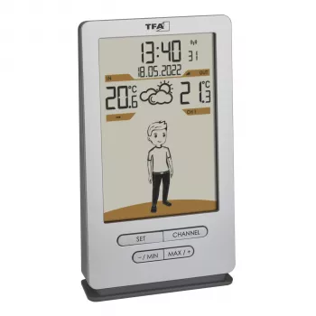 TFA WEATHER JACK 35.1166.54 radio-sääasema 12-24 tunnin ennusteella