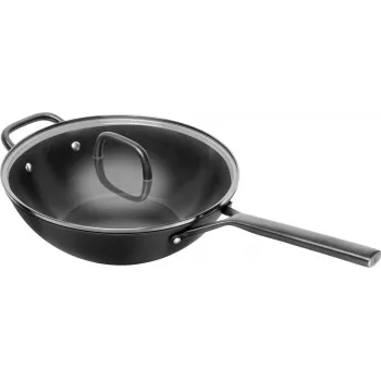ZWILLING Milano wok lasikannella 30 cm, musta