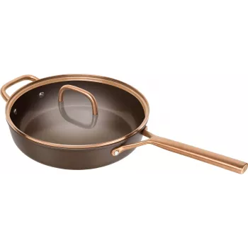 ZWILLING Milano sauteerauspannu lasikannella 28 cm, ruskea