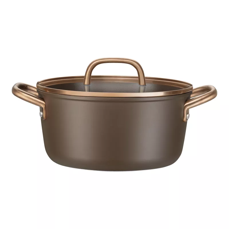 ZWILLING Milano keittokattila lasikannella 24 cm, ruskea
