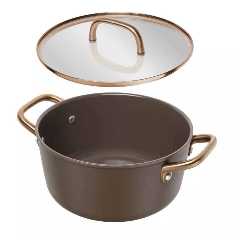 ZWILLING Milano keittokattila lasikannella 24 cm, ruskea