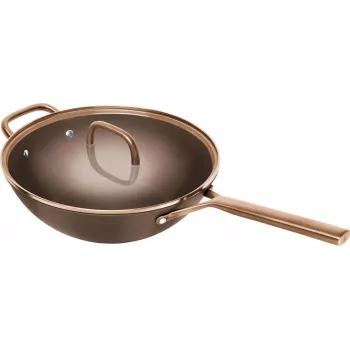 ZWILLING Milano wok lasikannella 30 cm, ruskea