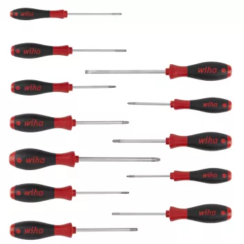 Wiha ruuvimeisselisarja SoftFinish 12-osainen ura PH PZ TORX (302HK12)
