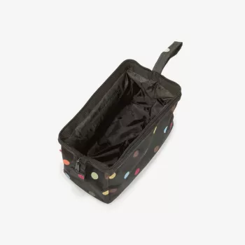 Reisenthel WC7009 Travel Cosmetic Dots toilettilaukku - monivärinen polyesteri vetoketjulla, 3 taskua