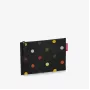 Reisenthel Case 1 Dots kosmetiikkalaukku musta monivärinen polyesteri 240 mm x 170 mm