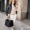 Reisenthel Loopshopper L ostoskassi musta 25L alumiinikahvat