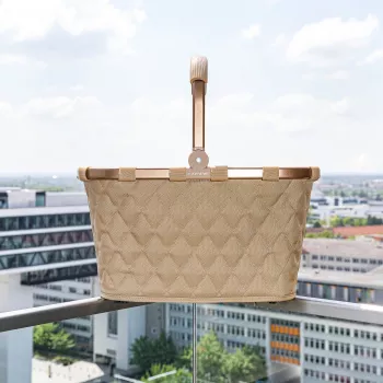 Reisenthel Carrybag Frame Rhombus ginger, alumiinirunko, 22 l (BK6046)