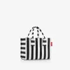 Reisenthel dailyshopper XS summerstripes musta