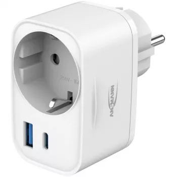 ANSMANN USB-laturi HS220 20W USB-C Power Delivery 3.0 valkoinen