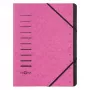 PAGNA 40059-34 A4 pinkki kuminauhallinen asiakirjakansio 320x245x5 mm
