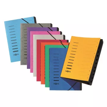 PAGNA 40059-34 A4 pinkki kuminauhallinen asiakirjakansio 320x245x5 mm