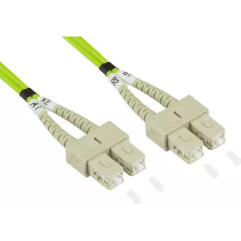 GoodConnections LW-802SC5 kuitu-patchkaapeli 2 m LSZH OM5 SC/SC Duplex vihreä