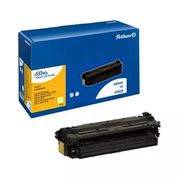 Pelikan värikasetti 2537HCy yhteensopiva HP CF362X keltainen suuri kapasiteetti 9 500 sivua