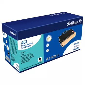 Pelikan yhteensopiva värikasetti Brother TN-3480 - musta - 8 000 sivua