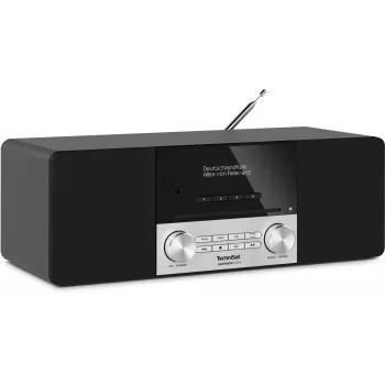 TechniSat DigitRadio 3 ASA musta/hopea DAB+/FM CD USB Bluetooth 2x10W