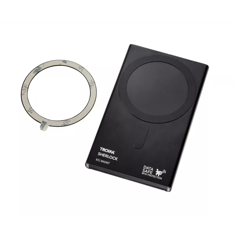 TROIKA 2-in-1 lompakko SHERLOCK HOME CARBON (WAL45/CB)