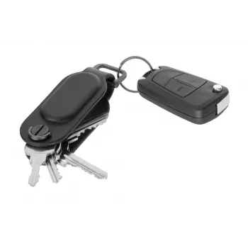 TROIKA TRACK & FIND avainten järjestäjä (KR26-30/BK) - älykäs avainten järjestäjä Bluetooth-paikantimella, musta