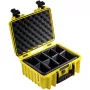 B&W Outdoor Case Type 3000 kova suojakotelo musta