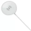 PEDEA langaton magneettinen latausalusta 15W - USB-C, hopea/valkoinen