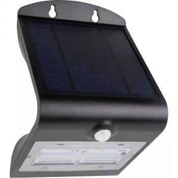 REV Solar LED Butterfly liiketunnistimella 3,2W musta