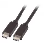 EFB USB 3.2 Gen 1 SuperSpeed-kaapeli, USB-C-uros - USB-C-uros, 3A, 5Gbps, 2m, Musta