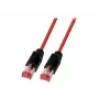 EFB-Elektronik RJ45 patch-kaapeli Cat.6A S/FTP PUR Draka UC900 TM21 punainen 20 m