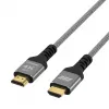 EFB HDMI 2.0 High-Speed HDMI-kaapeli Ethernetillä 10m harmaa 4K60Hz 18Gbit/s