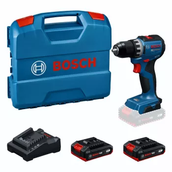 Bosch GSR 18V-52 akkuporakone 2 x 2,0 Ah akut L-BOXX-laukku