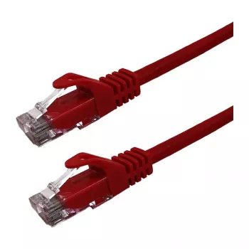 Grafenthal verkkokaapeli Cat6a U/UTP CU LSZH 0,25 m punainen