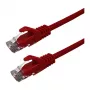 Grafenthal verkkokaapeli Cat6a U/UTP CU LSZH 0,25 m punainen