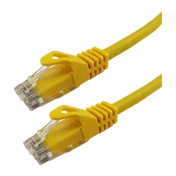 Grafenthal verkkokaapeli Cat6a U/UTP CU LSZH 0,25 m keltainen