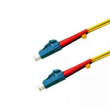 Grafenthal OS2 yksimuotokuitupatch-kaapeli LC/UPC-LC/UPC duplex 10 m LSZH keltainen