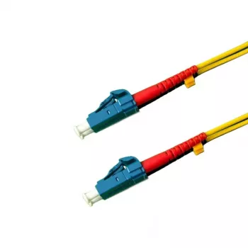 Grafenthal OS2 yksimuotokuitupatch-kaapeli LC/UPC-LC/UPC duplex 10 m LSZH keltainen